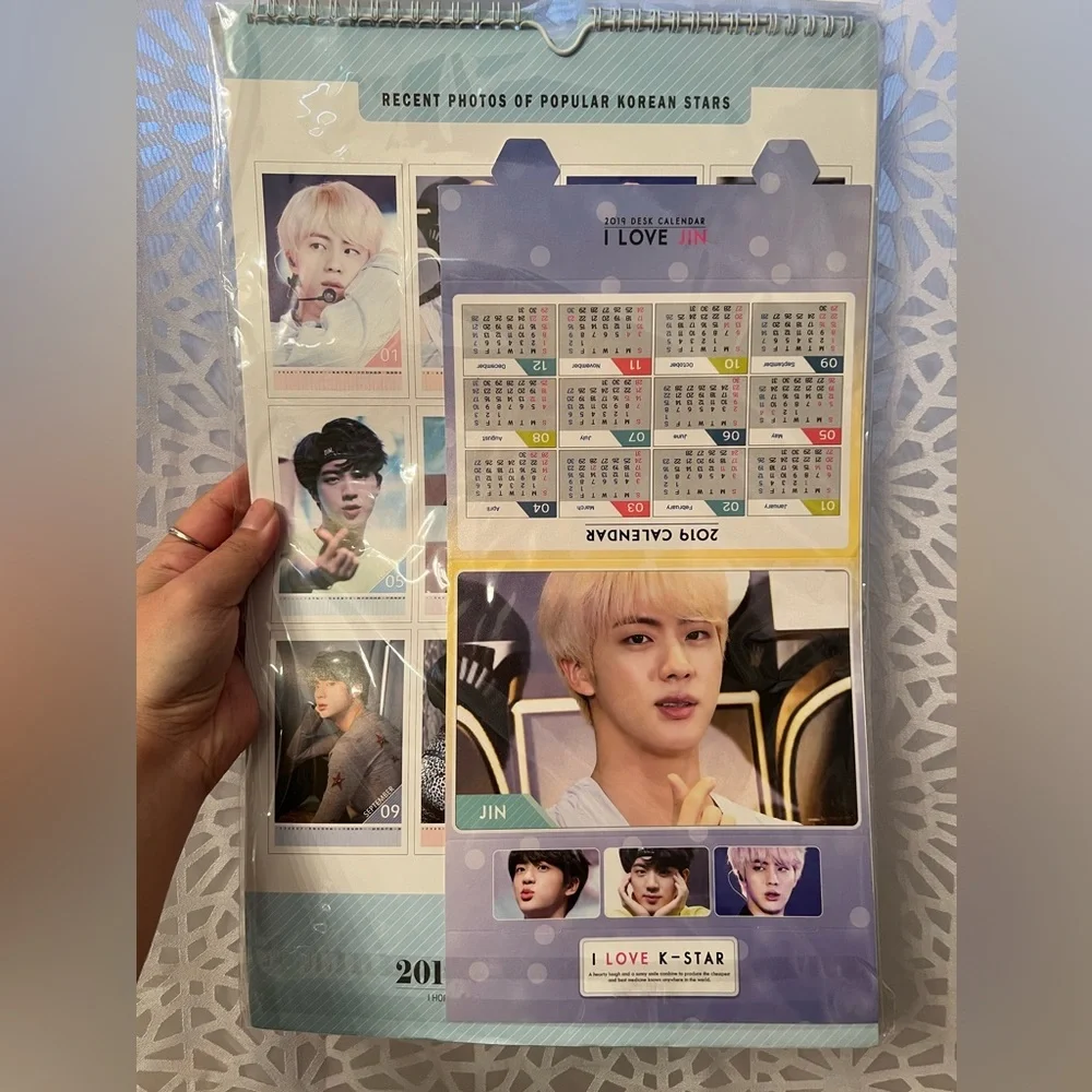 BTS Jin 2019 Calendar - Kim SeokJin
